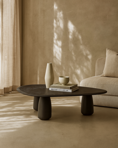 Basilca Coffee Table - Matte Black