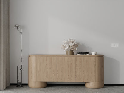 Berwick Buffet - Ash Oak - 3 Door
