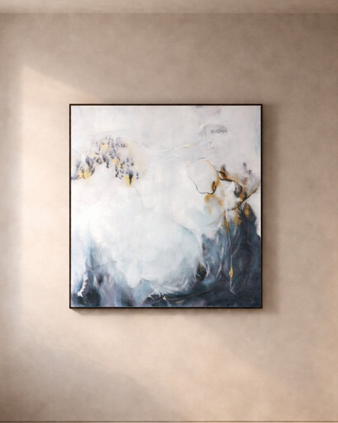 Blue Flames Wall Art