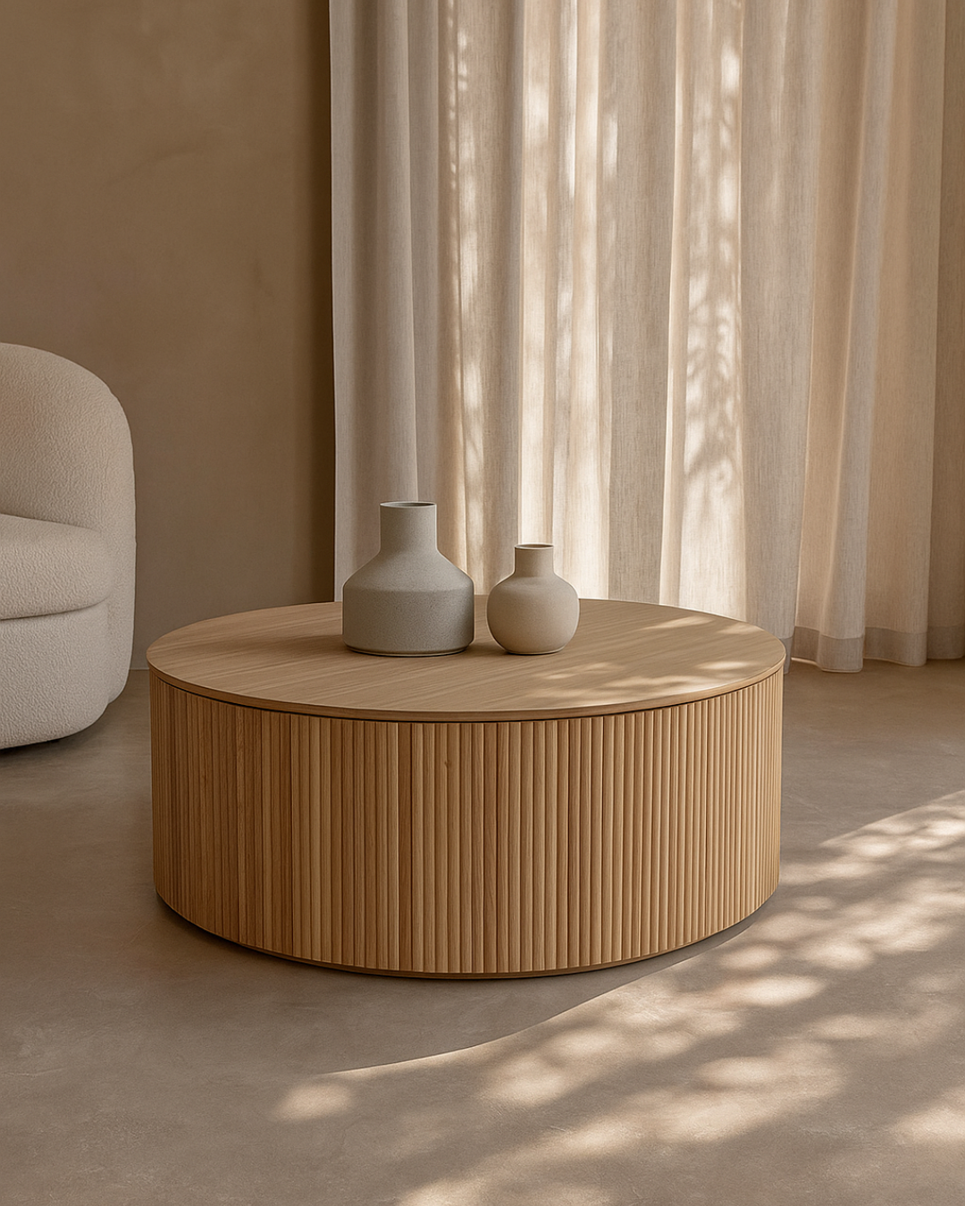 Costine Coffee Table - Ash Oak