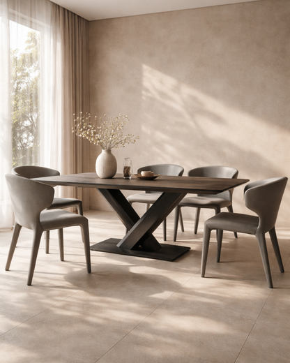 Campo Dining Table - Dark Oak
