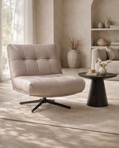 Cesola Swivel Chair - Fawn