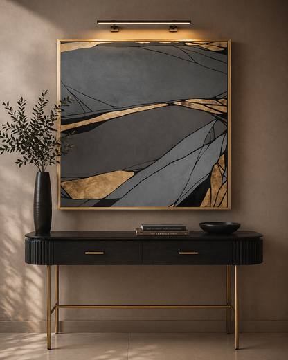 Gold Spectrum Wall Art