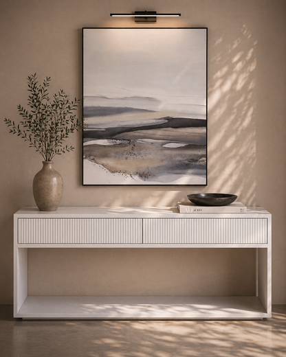 Costine Console Table - White