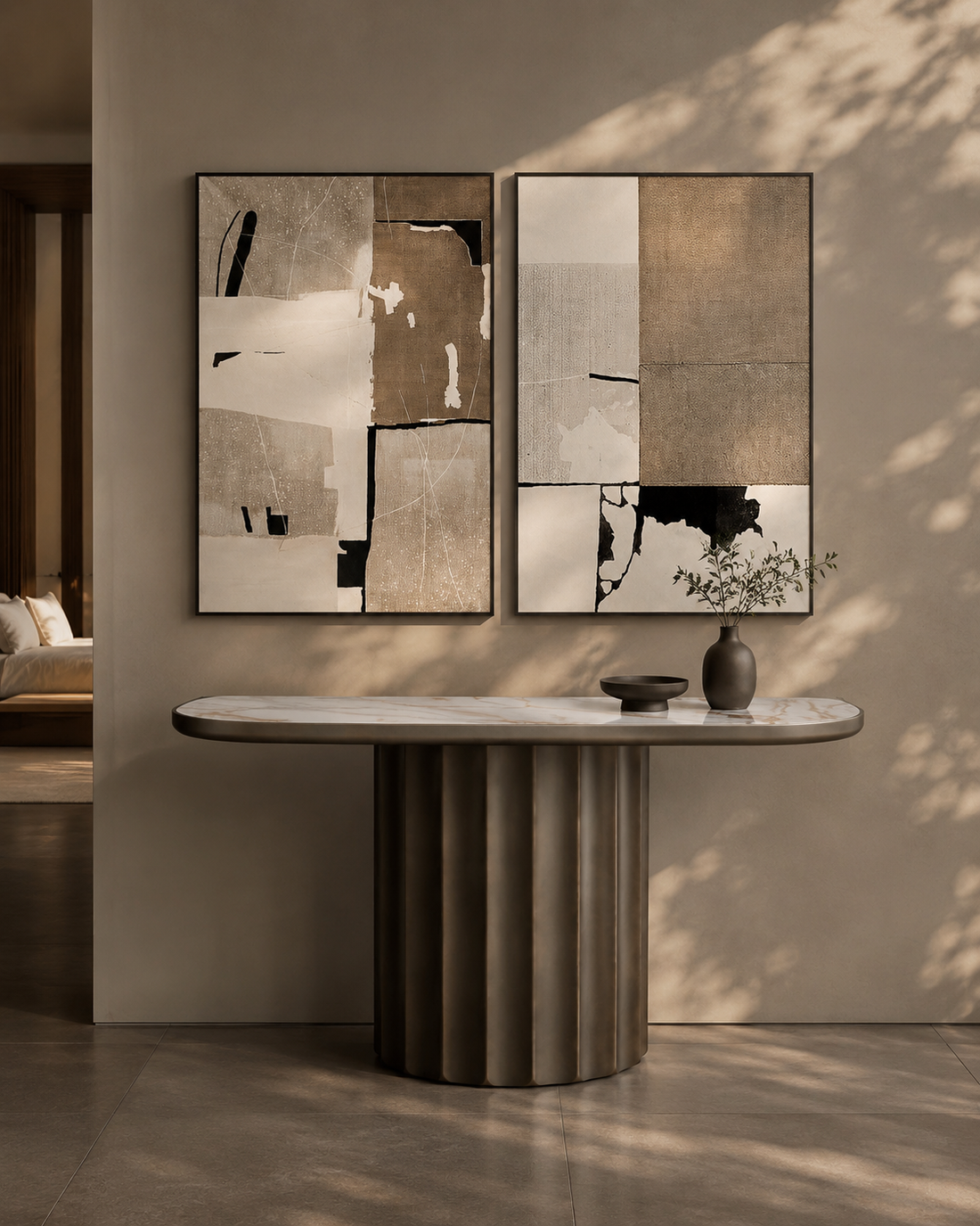 Blank spaces - Set of 2 Wall Art