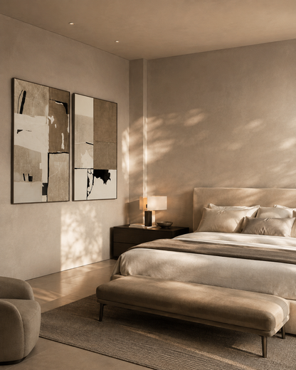 Blank spaces - Set of 2 Wall Art