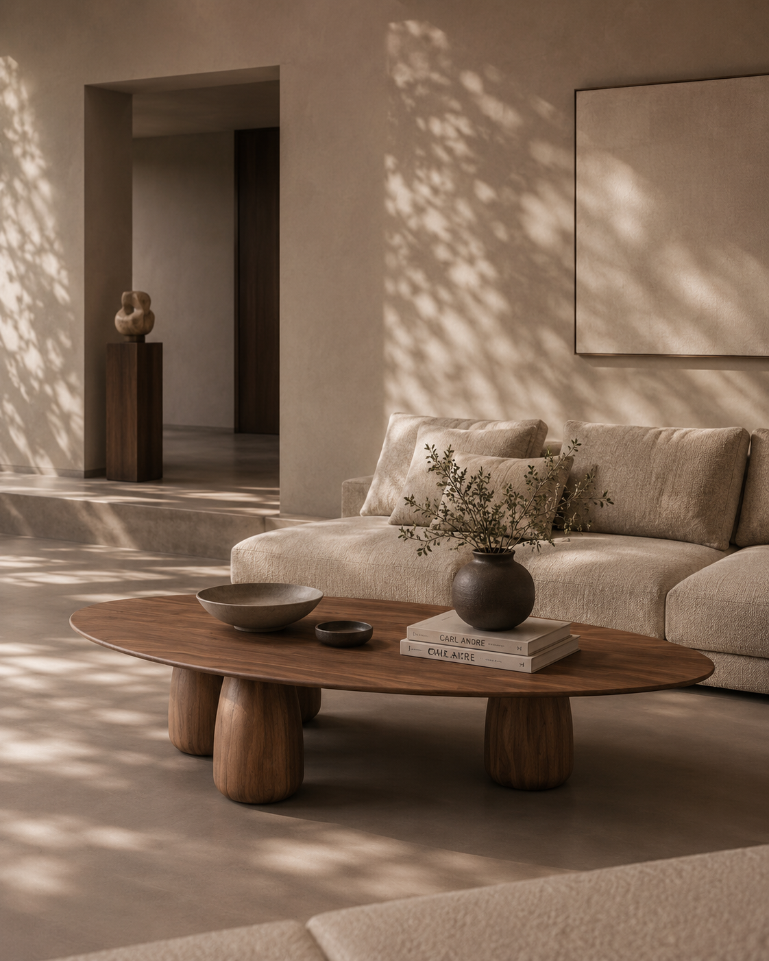 Basilca Coffee Table - Walnut