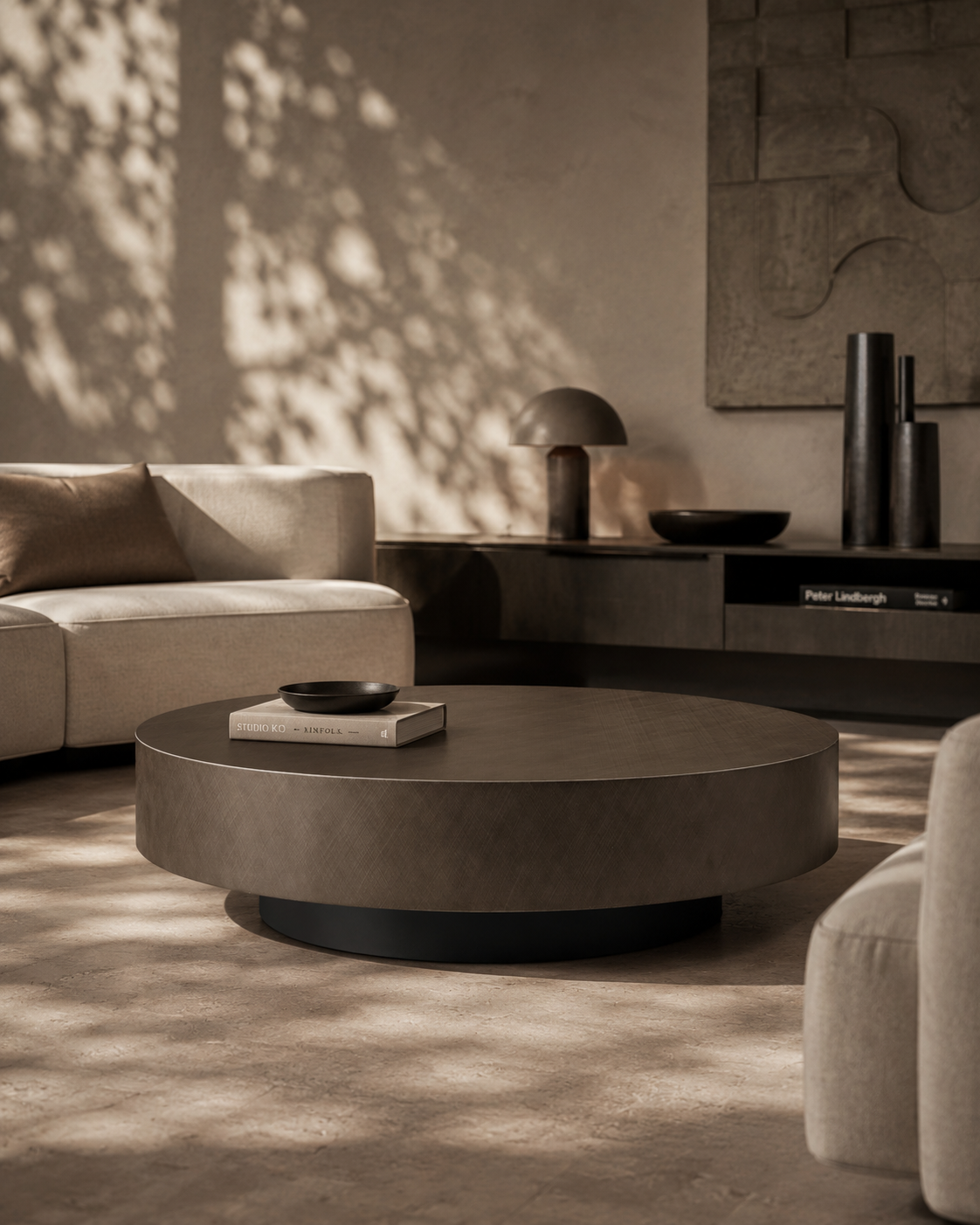 Adair Coffee Table - Brushed Bronze