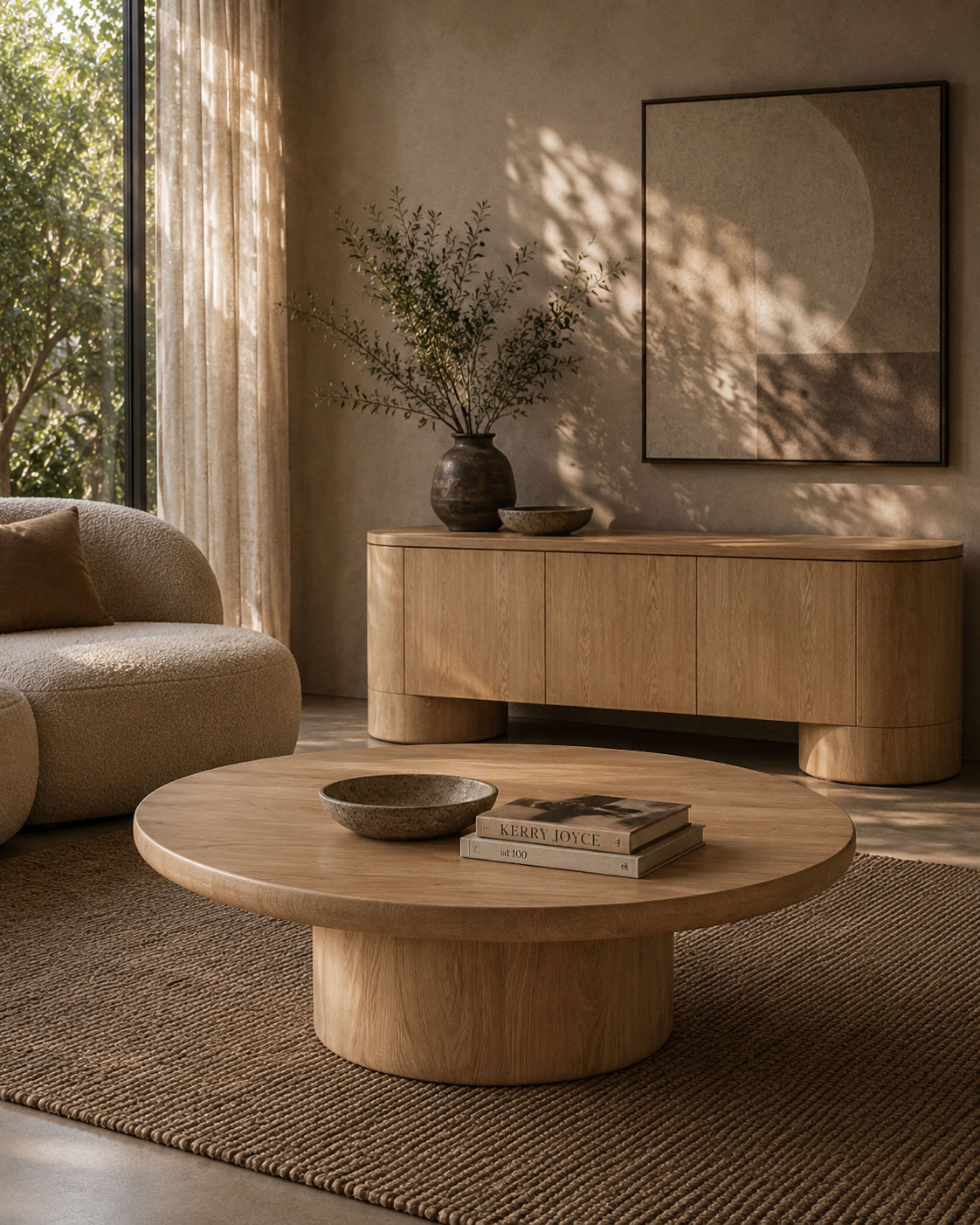 Berwick Coffee Table - Large - Ash Oak