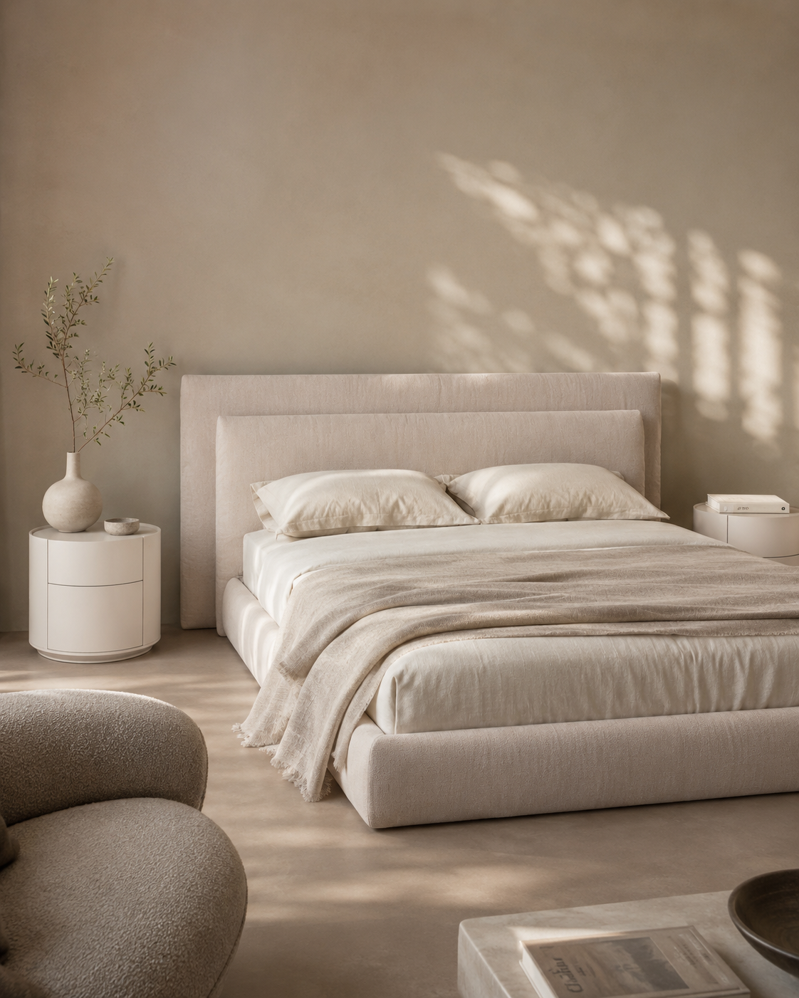 Cuba Double Bed with Storage