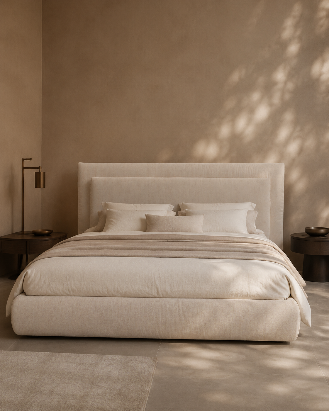 Cuba Double Bed with Storage