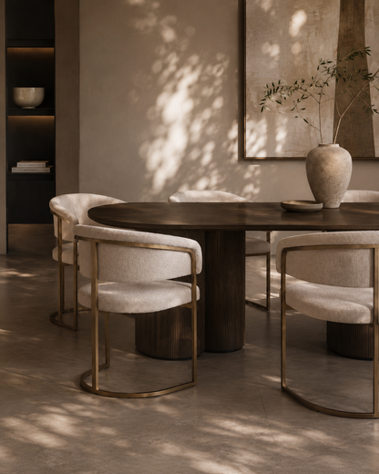 Clemont Dining Chair - Cream