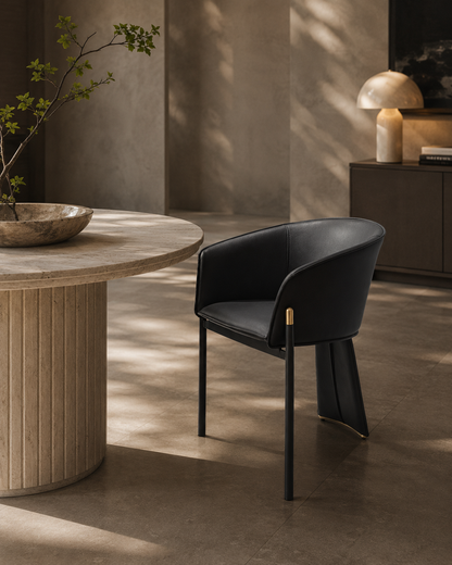 Felipo Dining Chair - Set of 2 - Mustang Black