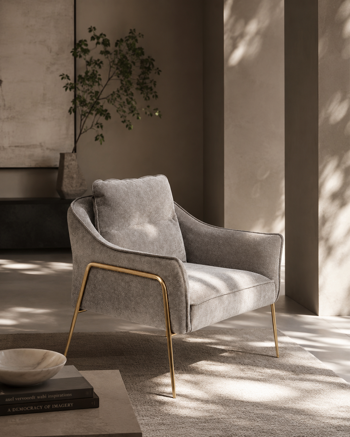 Torsion Lounge Chair - Seamist