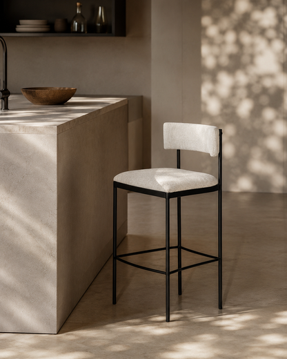 Envie I Counter Stool - Giselle Grey Beige
