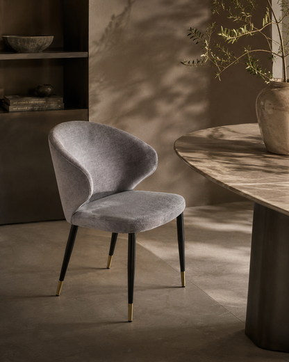 Bellroy Dining Chair - Giselle Charcoal