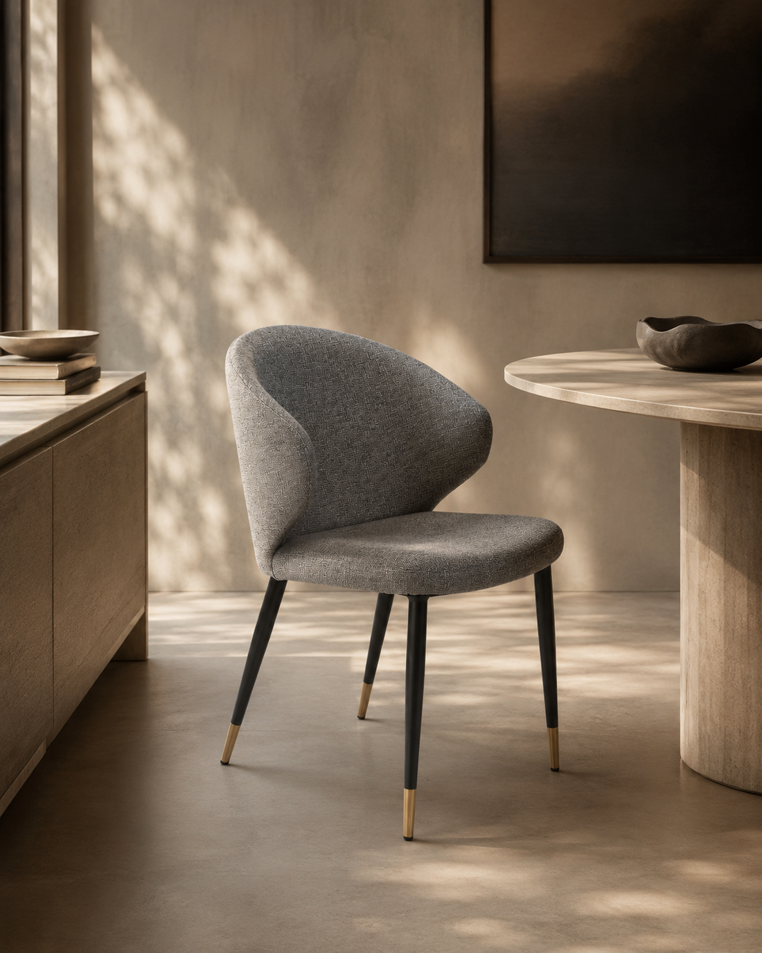 Bellroy Dining Chair - Enzimi Grey