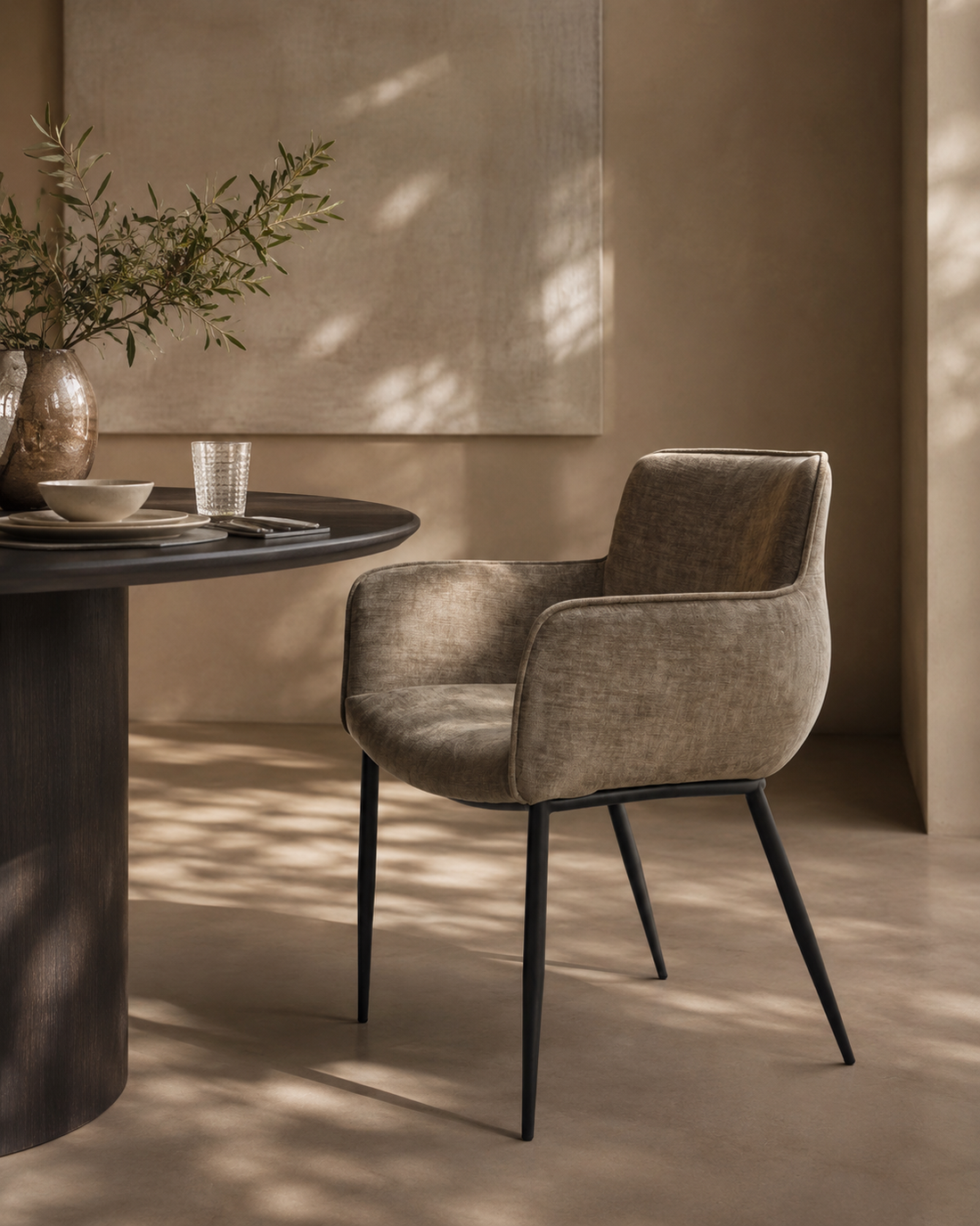 Kim Dining Chair - Gisele Olive