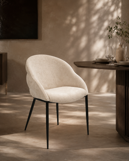 Mayer Dining Chair - Embley Cream
