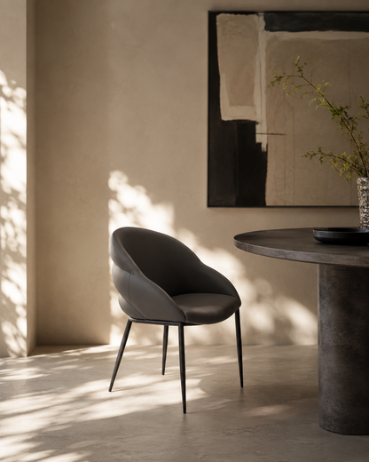 Mayer Dining Chair - Dark Grey