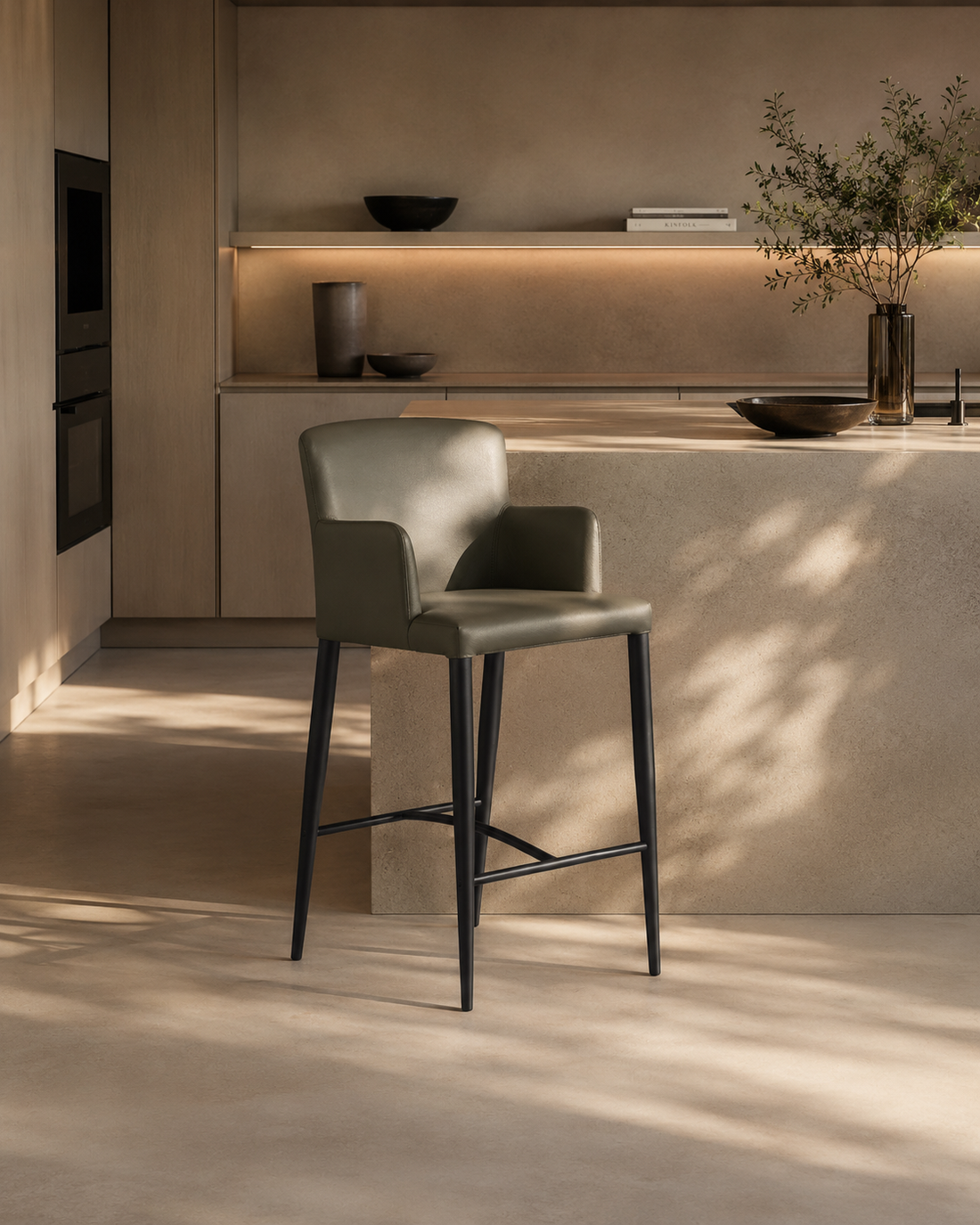 Varsi Counter Stool - Baretta Green