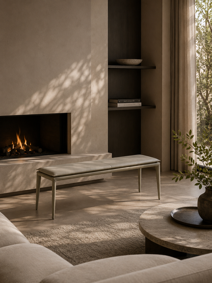 Perabo Bench - Concrete Grey