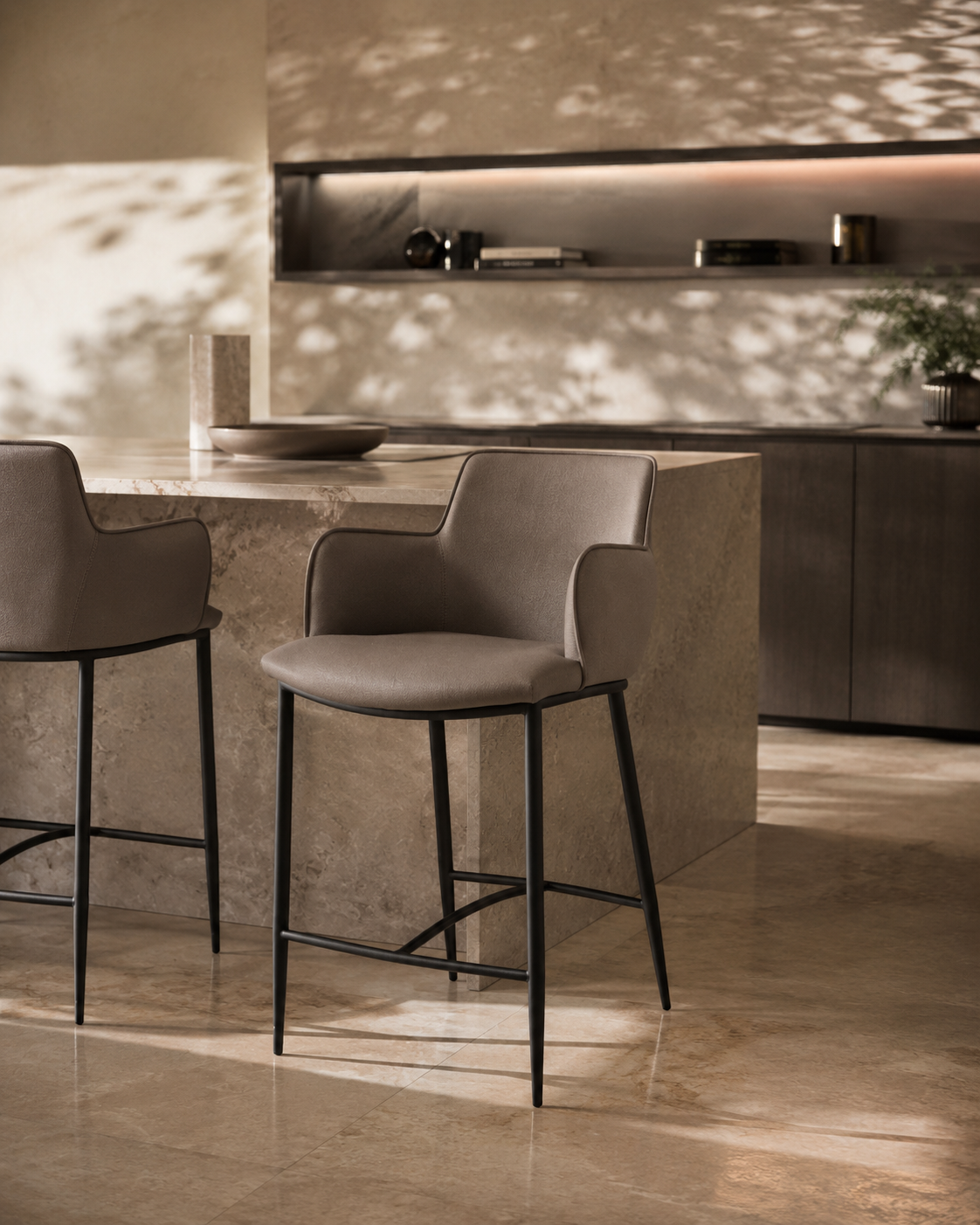 Kim Counter Stool - Buffalo