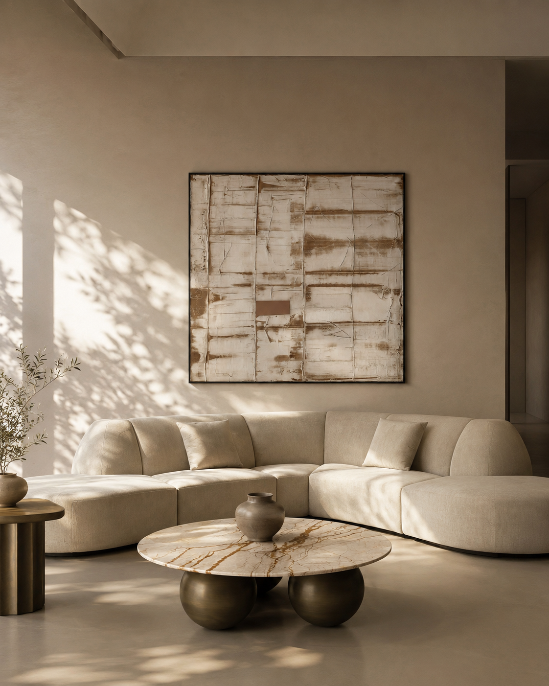 Crescent Coffee Table