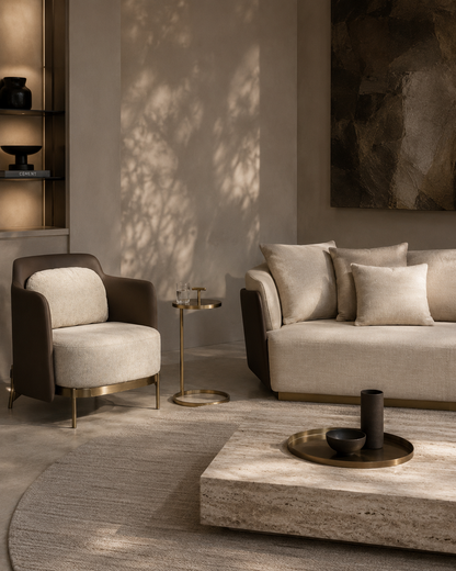 Gemma Lounge Chair - Olive