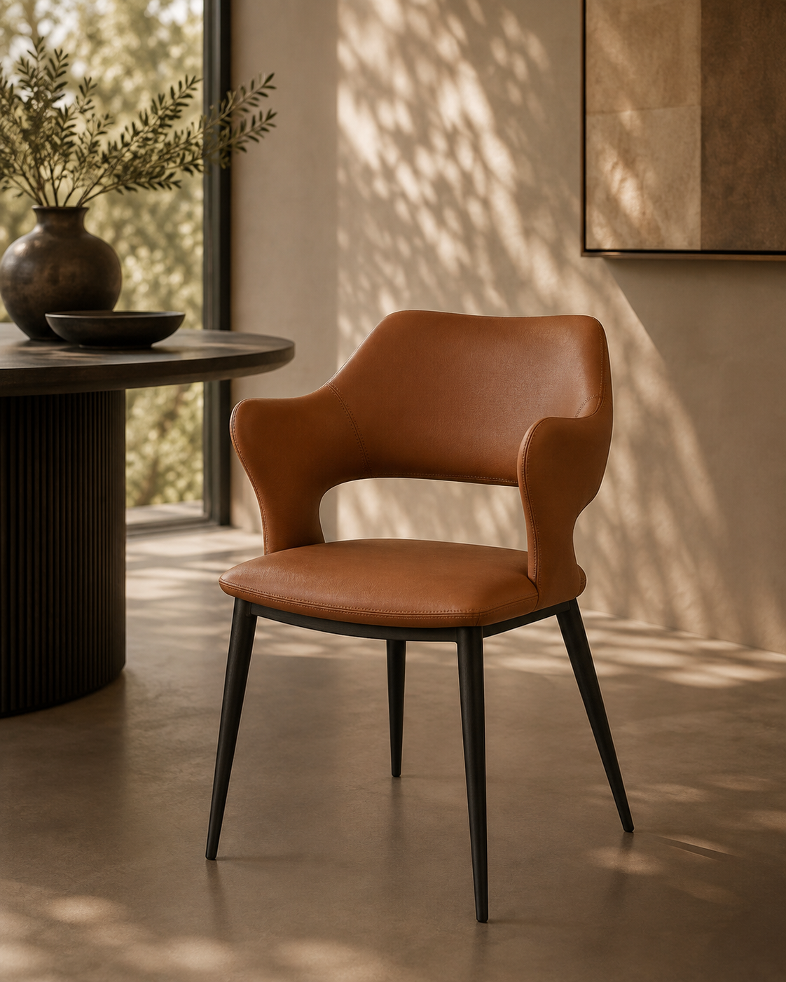 Norma Dining Chair - Colonial Tan