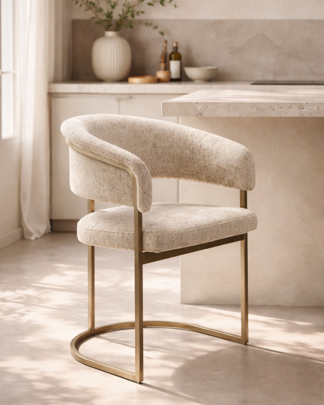 Clemont Dining Chair - Taupe