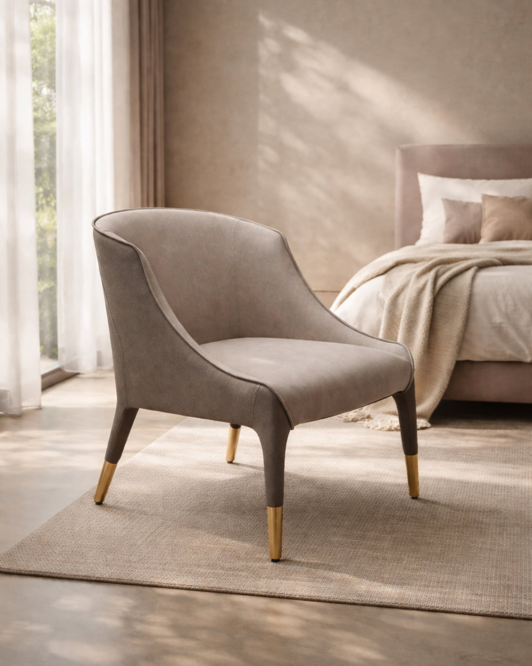 Completo Lounge Chair - Biscuit