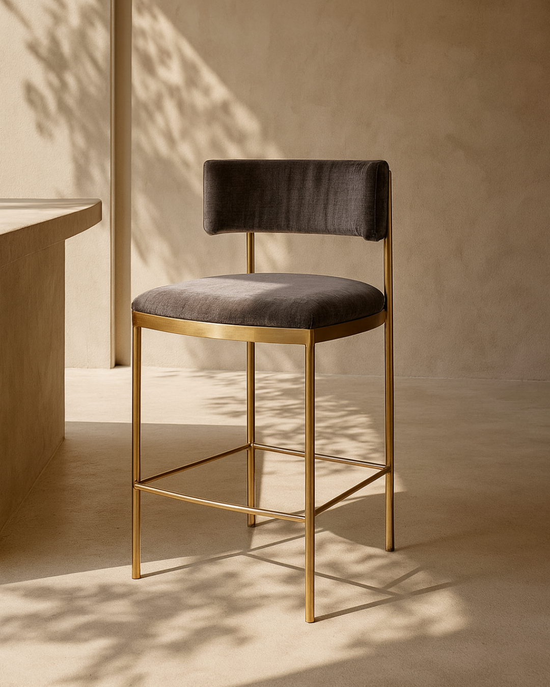 Envie II Counter Stool - Giselle Dark Charcoal