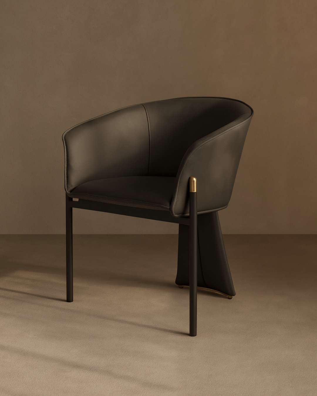 Felipo Dining Chair - Set of 2 - Mustang Black