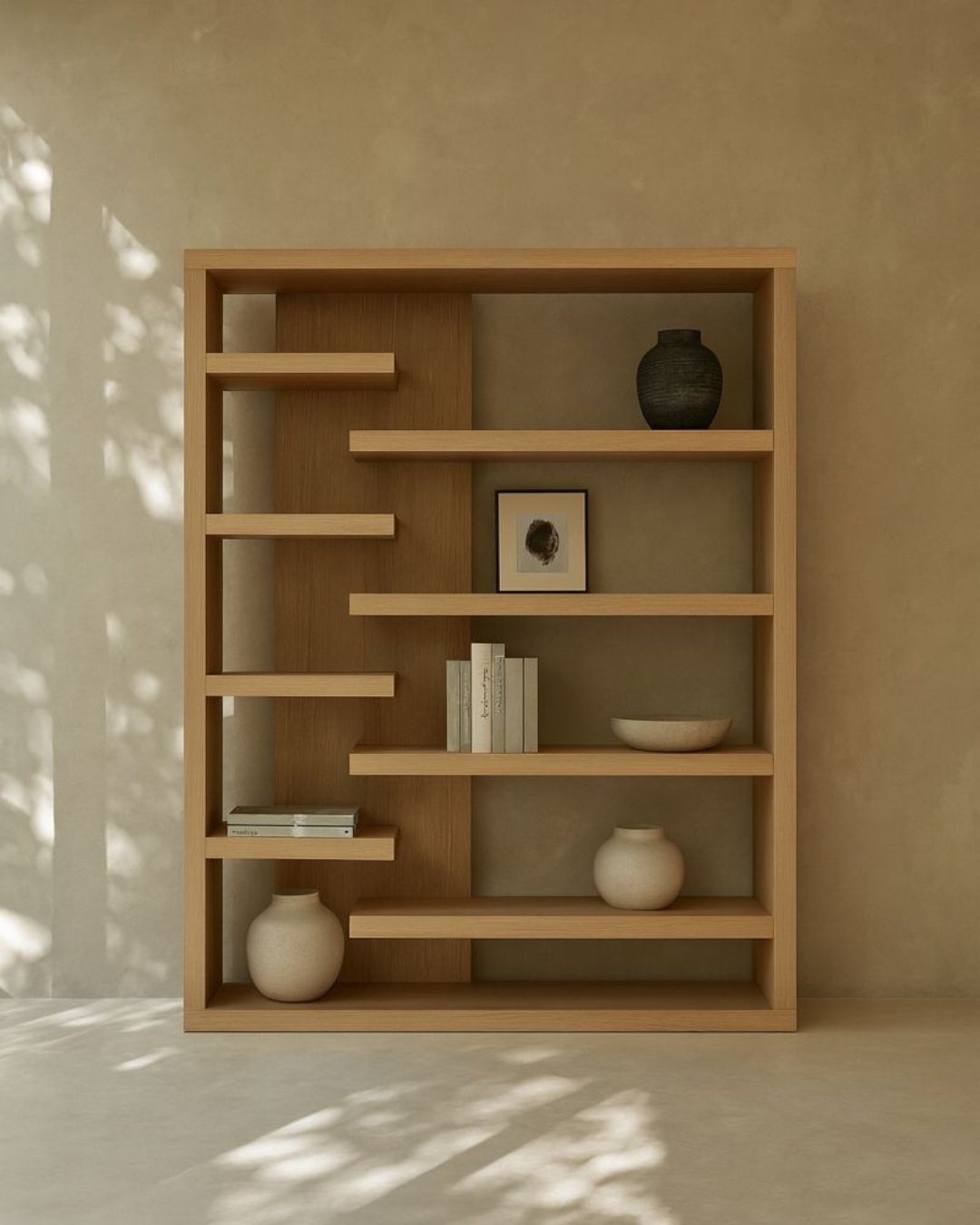 Fiocchi Book Shelf - Ash Oak