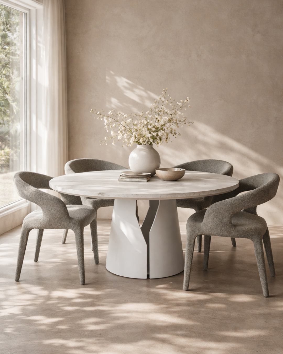 Florence Dining Table - White