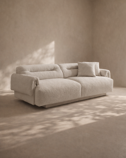 Frankie 3-Seater Sofa - Chex Steam Bouclé