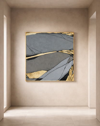 Gold Spectrum Wall Art