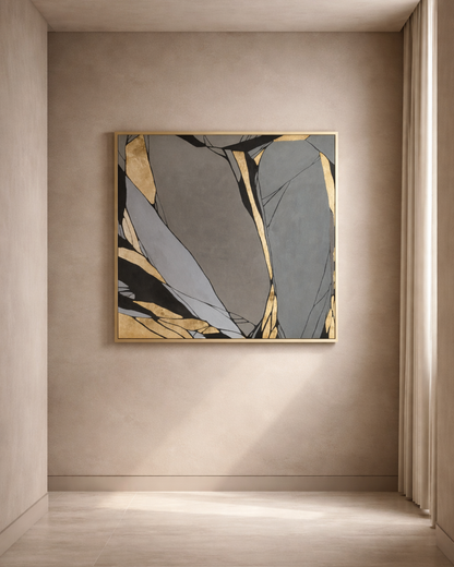 Grey Spectrum Painting