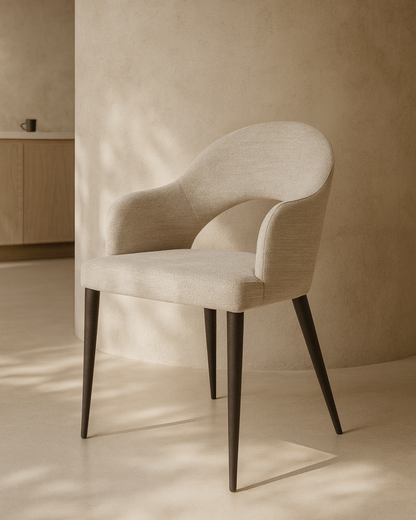 Jiva Dining Chair - Light Grey