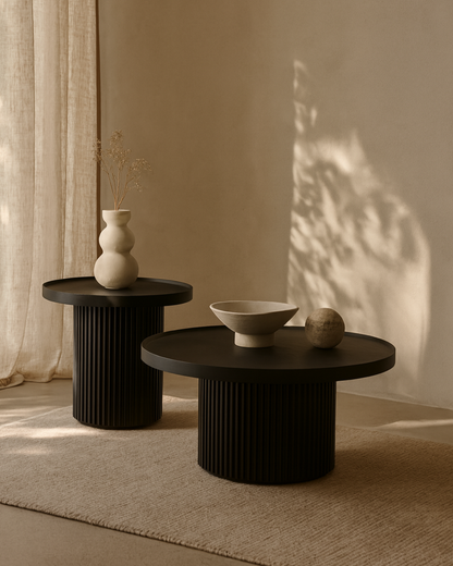 Lincoln Side Table - Matte Black