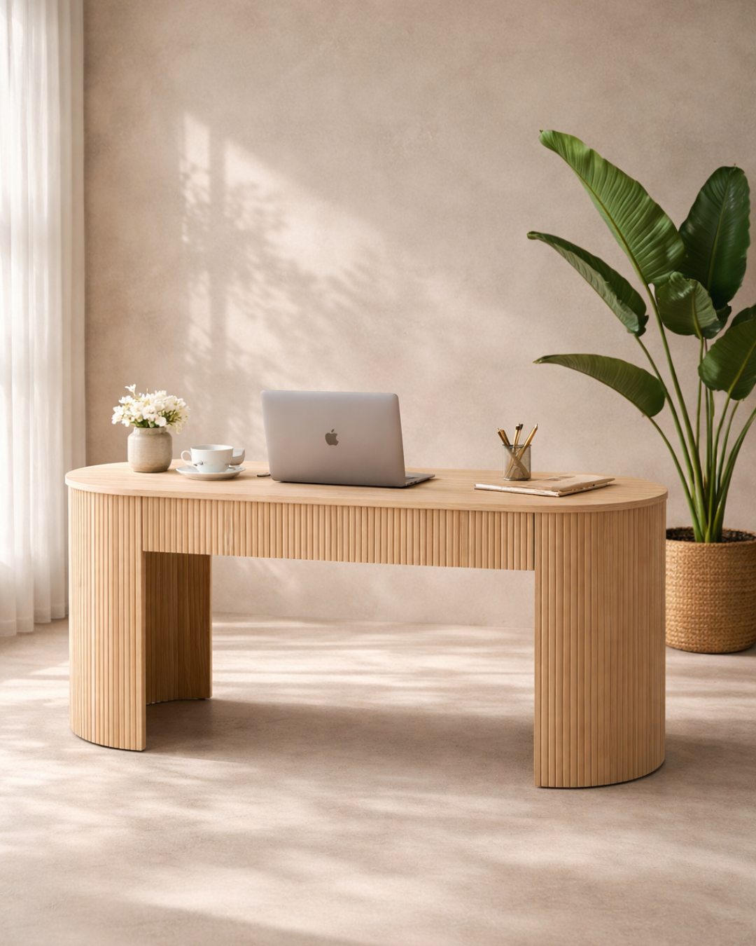 Lantine Desk - Ash Oak