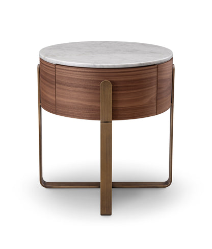 Aurelia Round Bedside Table