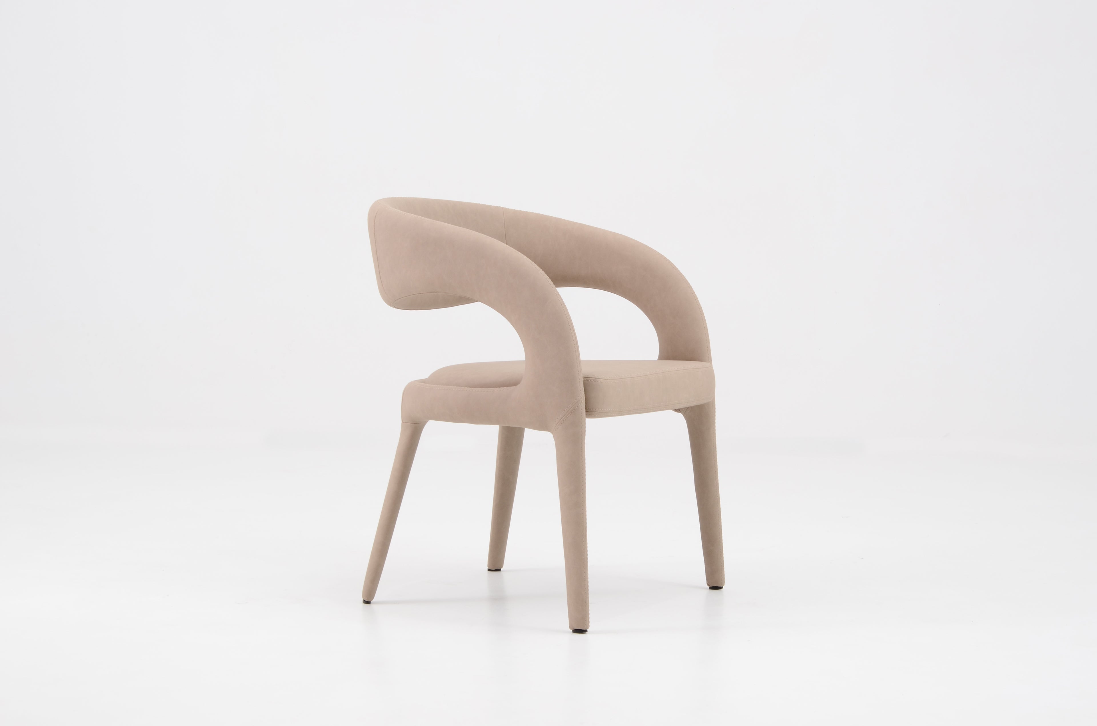 Matzo Dining Chair - Vintage Ecco Pelle