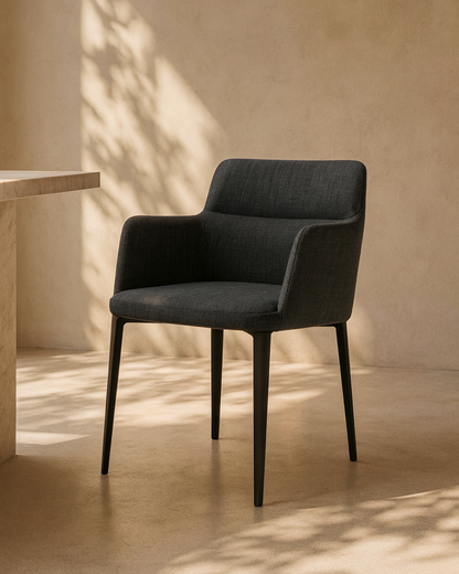 Miller Chair - Charcoal Grey