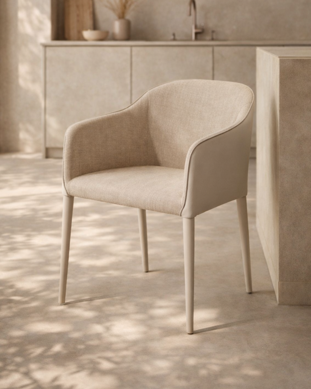 Salcita Armchair - Set of 2 - Cream