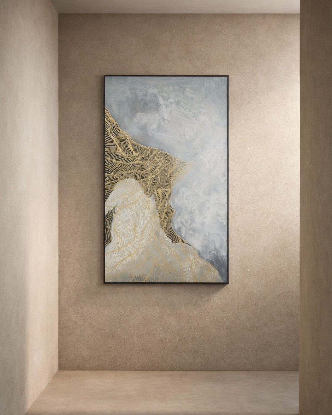 Sandstorm Wall Art Oil Painting