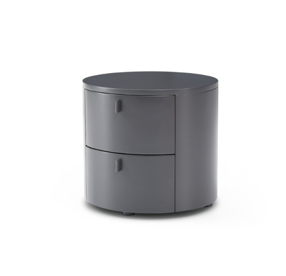 Sims Bedside Table - Matte Anthracite