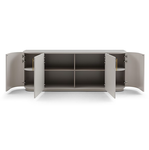 Oakura Buffet - Matte Beige
