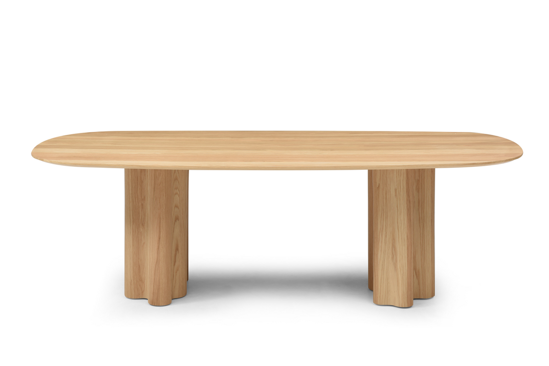 Moon Dining Table 240 - Light Oak